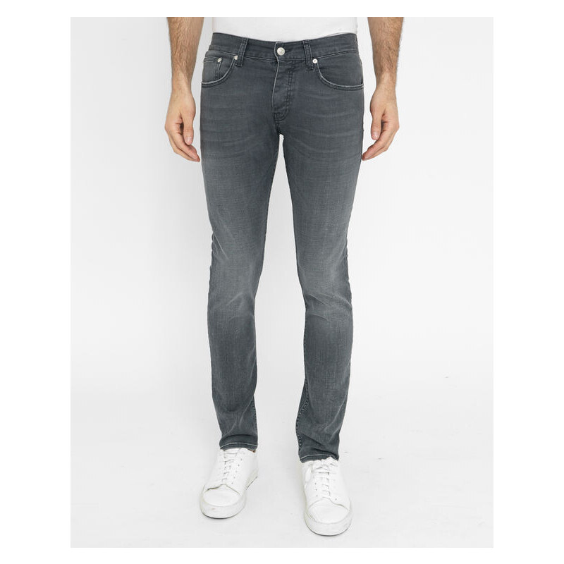 SANDRO Graue Slim-Jeans Iggy