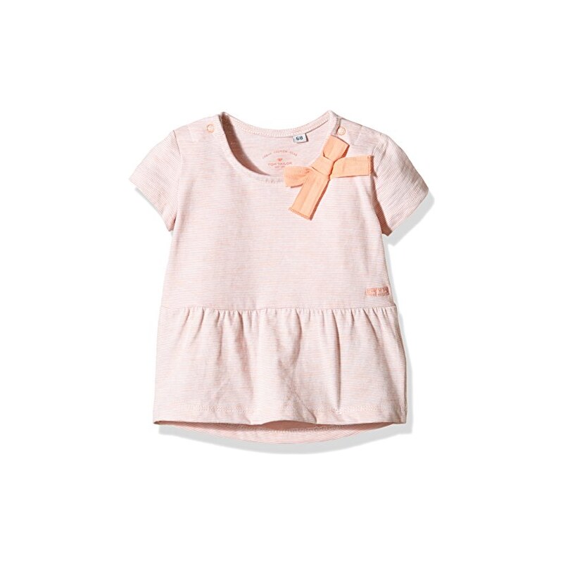 TOM TAILOR Kids Baby-Mädchen Feeder Stripe Volant T-Shirt