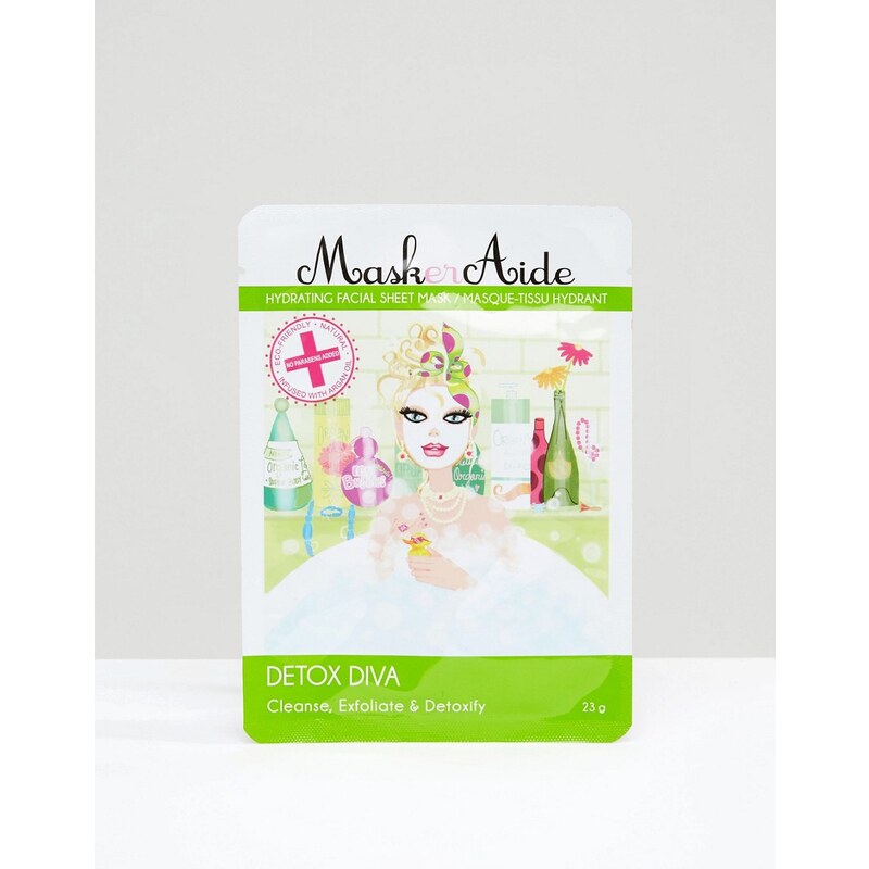 Beauty Extras Maskeraide - Detox Diva - Feuchtigkeitsspendende Maske - Transparent
