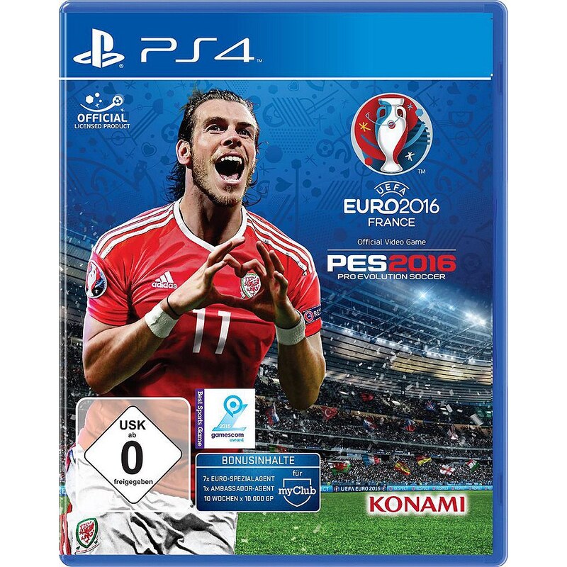 Konami Playstation 4 - Spiel »UEFA EURO 2016 (PES)«