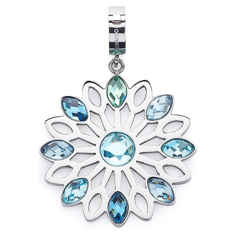 Jewels by Leonardo Charm-Einhänger mit Glassteinen, »darlin?s lamina, 015845«