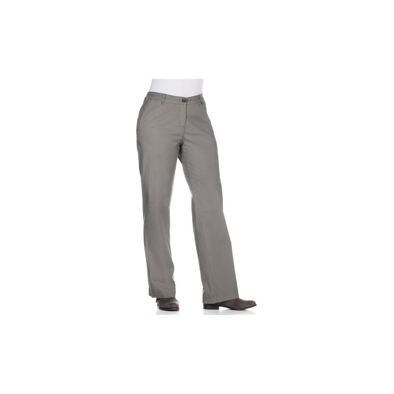 Damen Casual Stretch-Hose in leichter Qualität SHEEGO CASUAL grau 21,22,23,24,25,88,92,96,100,104