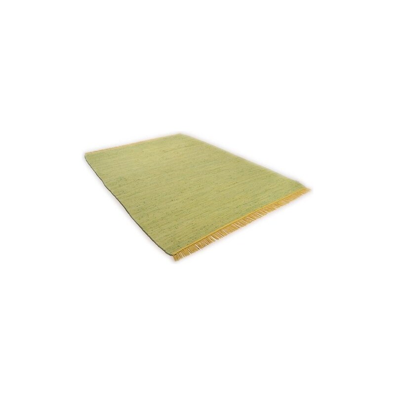 Tom Tailor Teppich Cotton Colors handgearbeitet grün 1 (B/L: 60x120 cm),2 (B/L: 80x150 cm),3 (B/L: 140x200 cm),4 (B/L: 160x230 cm)