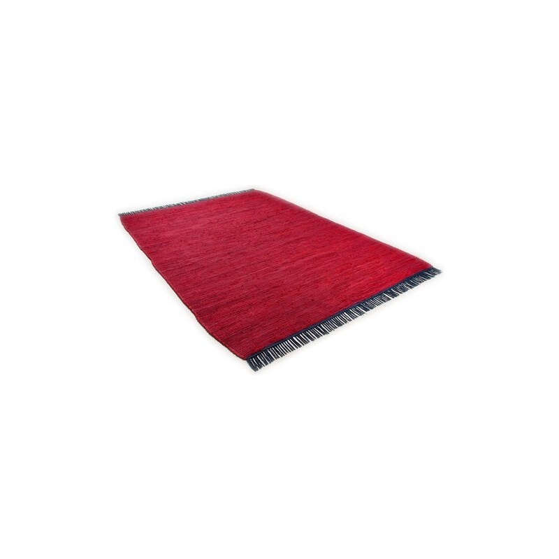 Teppich Cotton Colors handgearbeitet Tom Tailor rot 1 (B/L: 60x120 cm),2 (B/L: 80x150 cm),3 (B/L: 140x200 cm),4 (B/L: 160x230 cm)