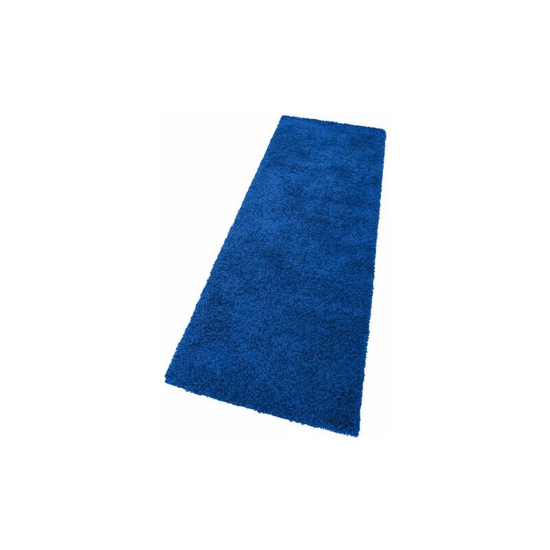 HOME AFFAIRE COLLECTION Hochflor-Läufer Collection Viva Höhe 45 mm gewebt blau 11 (67x230 cm),13 (90x250 cm)