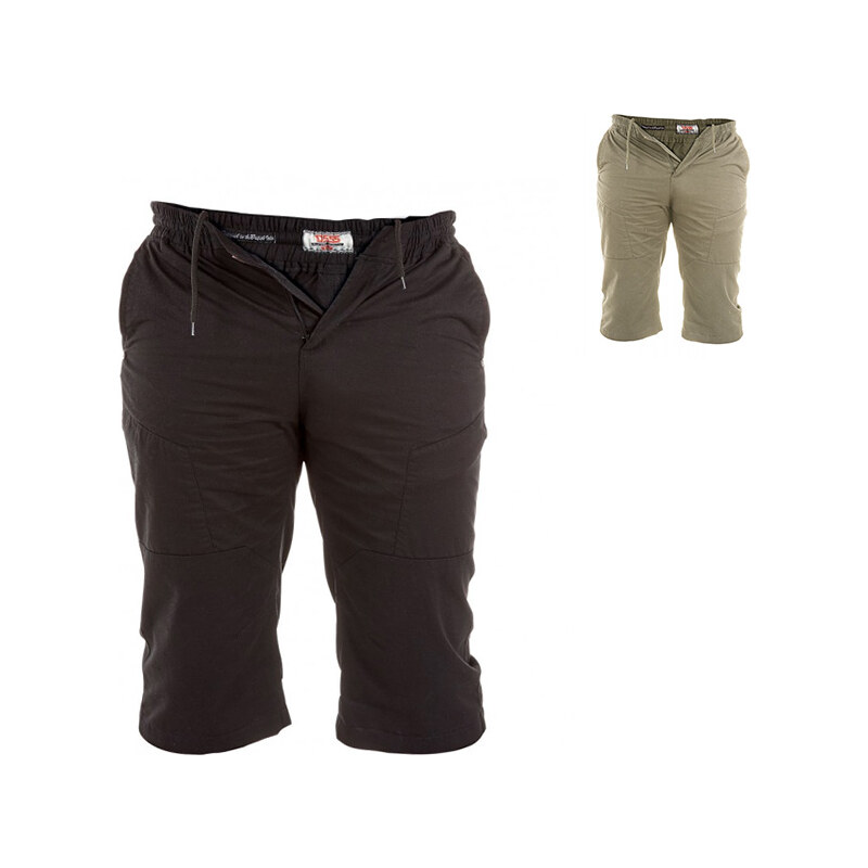 Lesara Bermuda-Shorts mit Eingrifftaschen - M - Schwarz