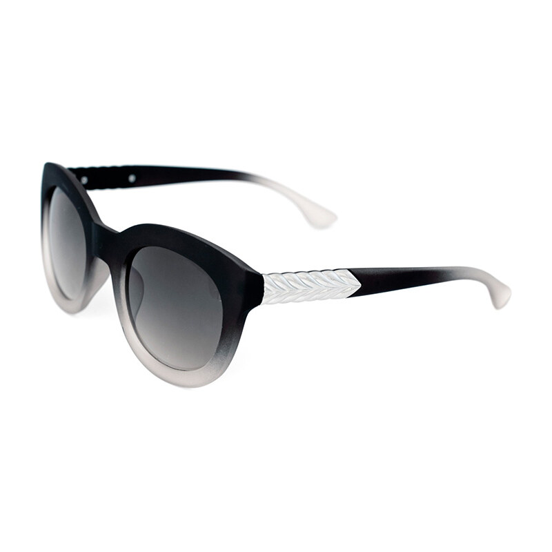 Lesara Sonnenbrille mit Farbverlauf - Schwarz