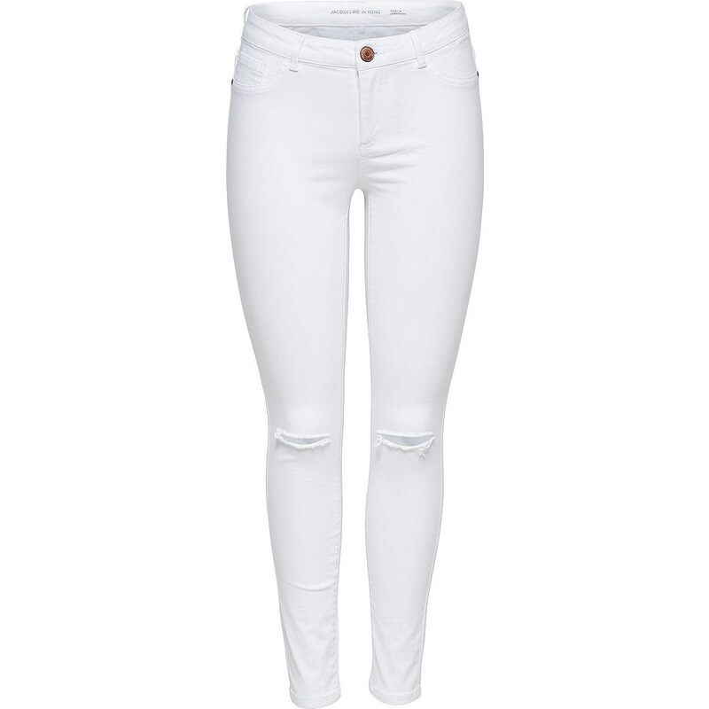 Only Skinny Low Kneecut Ankle Jeans
