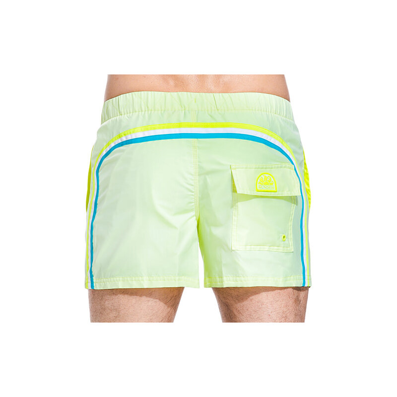 SUNDEK buttoned short swim shorts