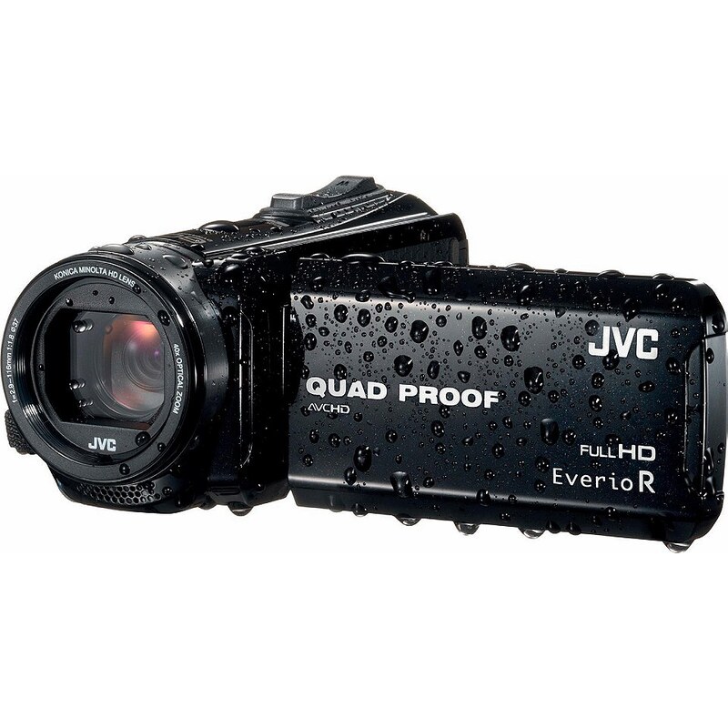 JVC GZ-R410BEU 1080p (Full HD) Camcorder, Staubfest