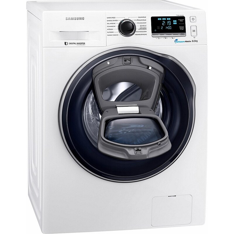 Samsung Waschmaschine WW8EK6404QW/EG, A+++, 8 kg, 1400 U/Min
