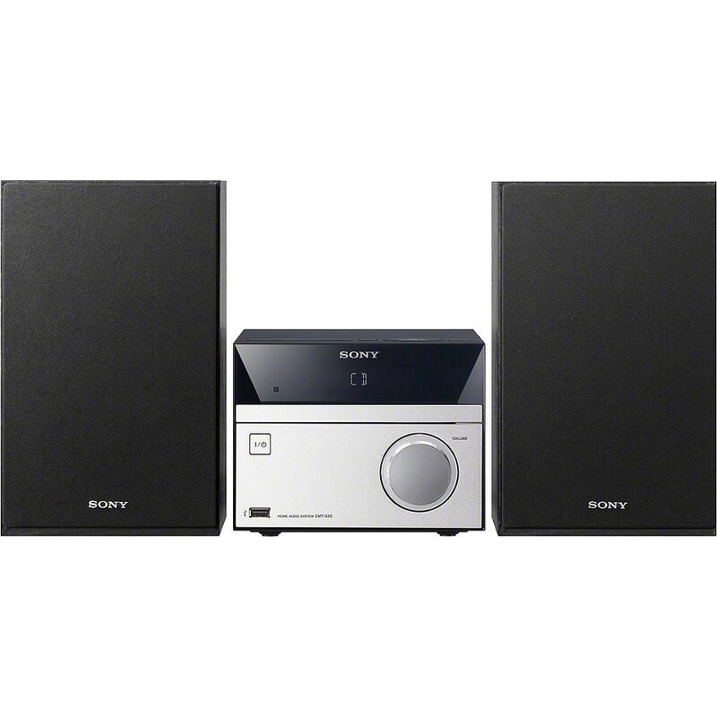 Sony CMT-SBT20B Microanlage, Bluetooth, NFC, Digitalradio (DAB+), RDS, 1x USB
