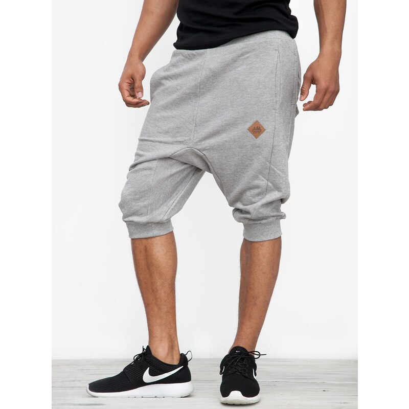 UrbanCity Deep Crotch Jogger Shorts Grey