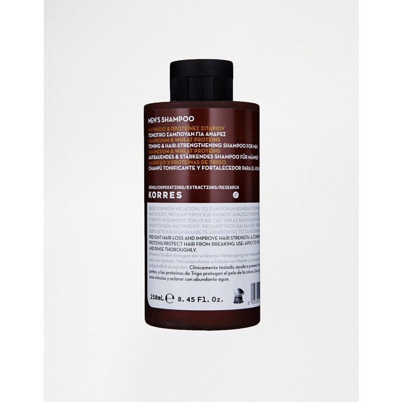 Korres - Tönungs-Shampoo mit Magnesium und Weizenproteinen, 250 ml - Mehrfarbig
