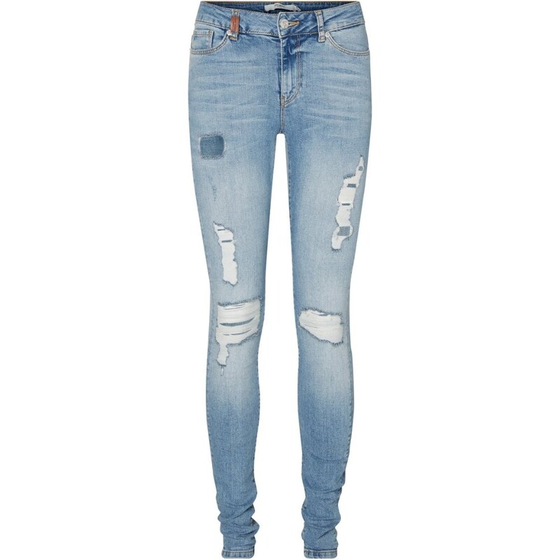 Vero Moda Jeans Skinny Fit light blue denim