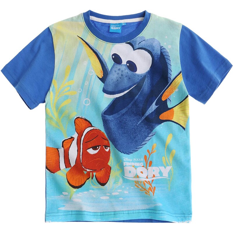 Disney Findet Dorie T-Shirt blau in Größe 98 für Jungen aus 100% Baumwolle