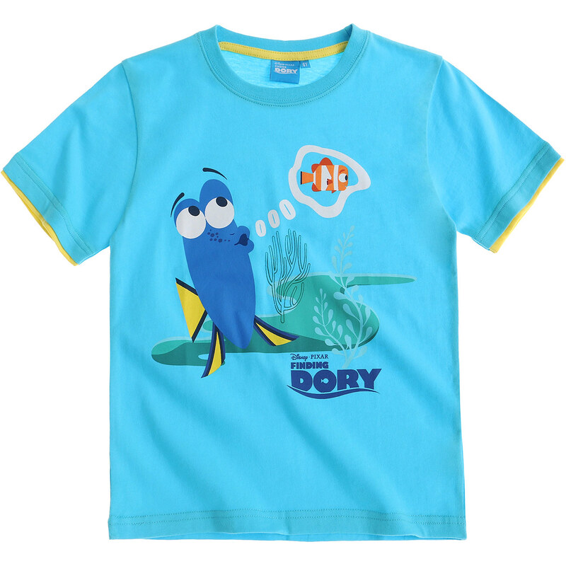 Disney Findet Dorie T-Shirt blau in Größe 98 für Jungen aus 100% Baumwolle