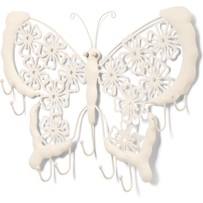bpc living Schmuckhalter Schmetterling in weiß von bonprix