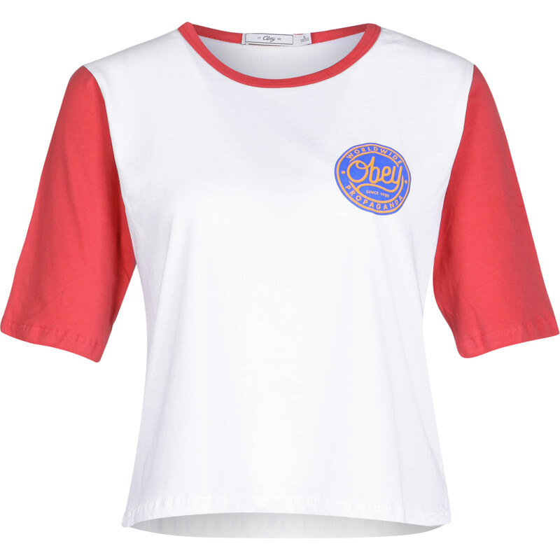 Obey Since 1989 W T-Shirt white/poppy