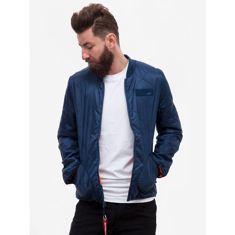Alpha Industries Pack Bomber Jacket Rep Blue