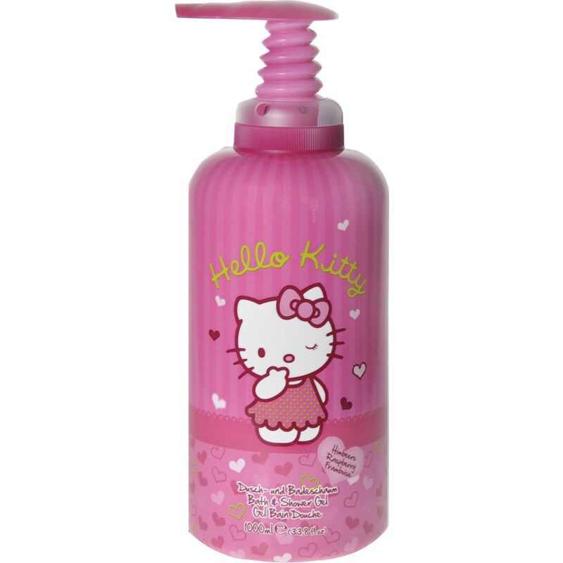 Hello Kitty Pink Love - Dusch- & Badeschaum Himbeere Körperpflege 1000 ml