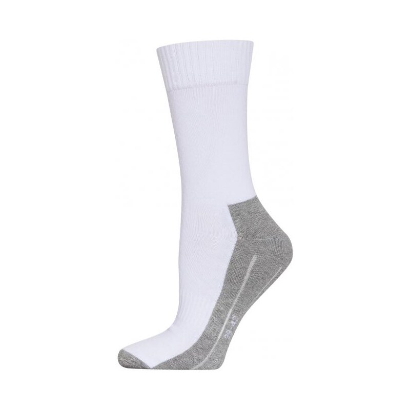 Leg Top Herren Socken 2 Paar weiß aus Baumwolle