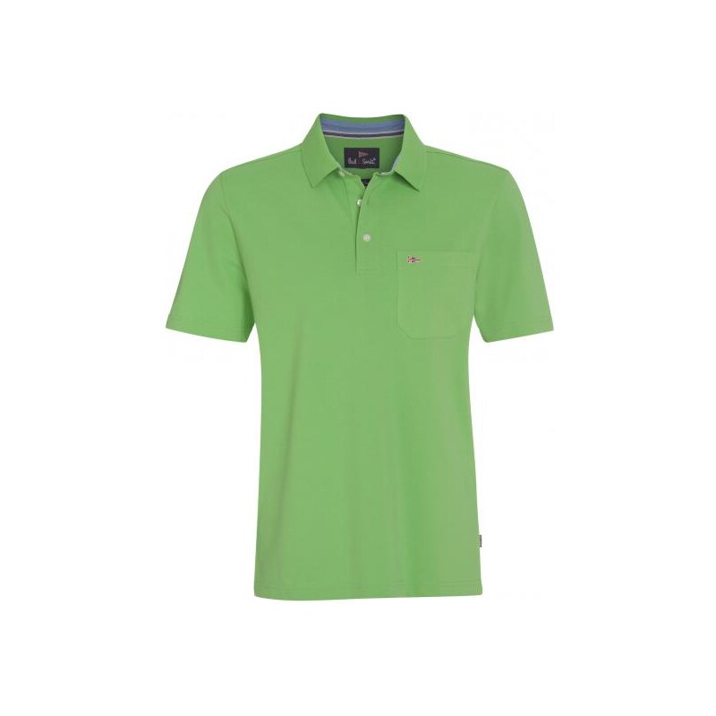 Paul R.Smith Herren Poloshirt T-Shirt grün aus Baumwolle