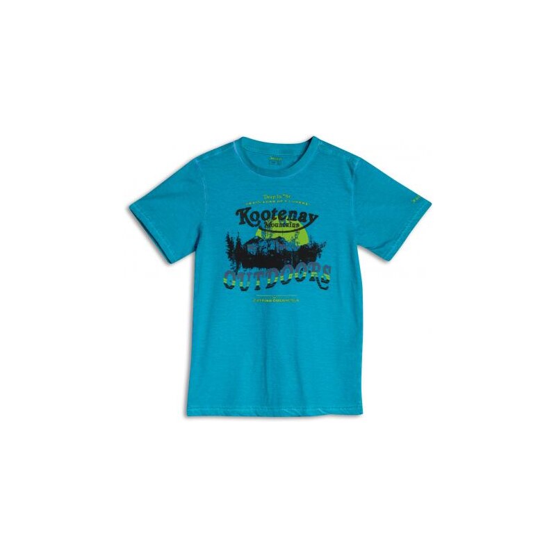 Rossi Jungen Shirt Rundhalsausschnitt blau aus Baumwolle