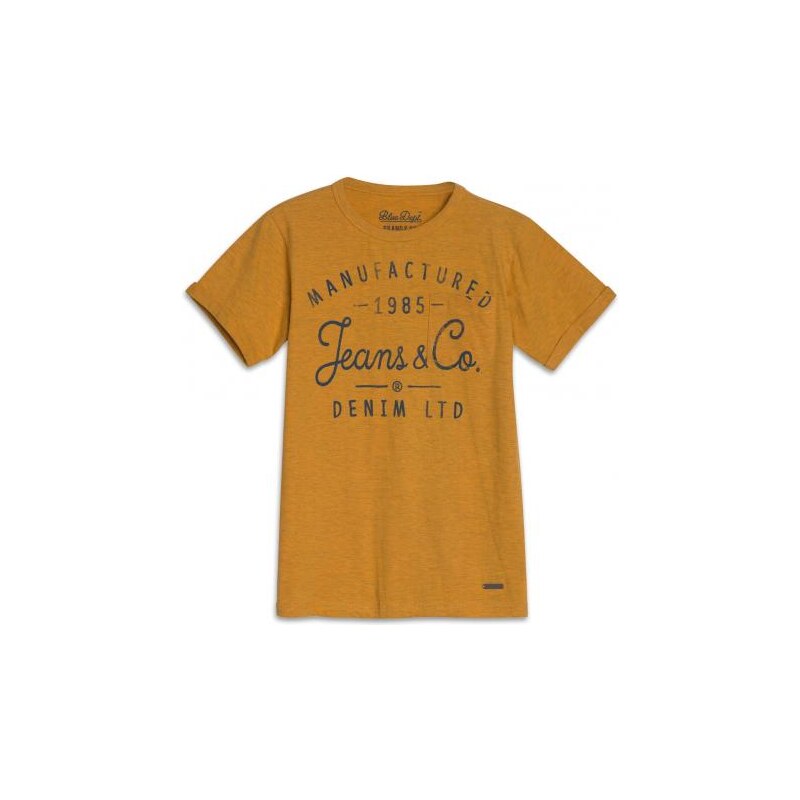 GATO NEGRO Jungen T-Shirt gelb aus Baumwolle