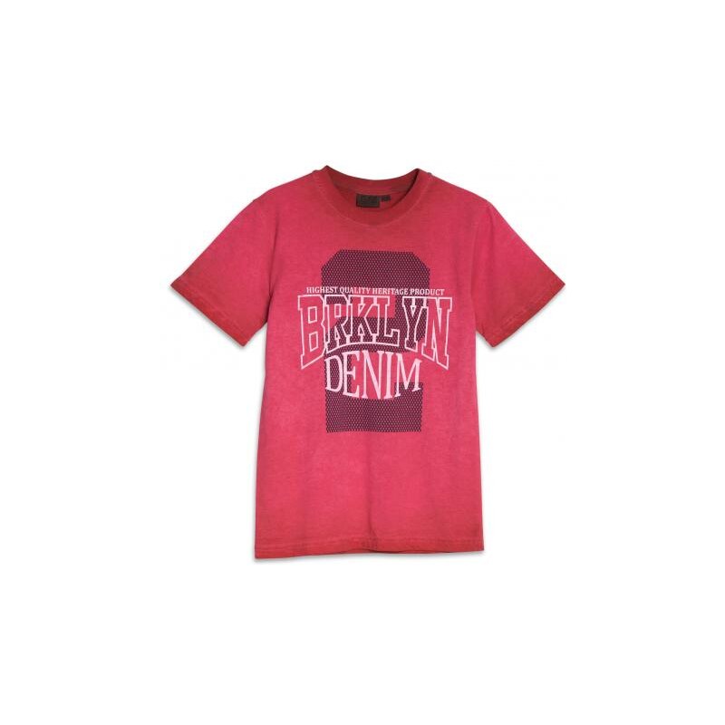 GATO NEGRO Jungen T-Shirt körperbetont rot aus Baumwolle