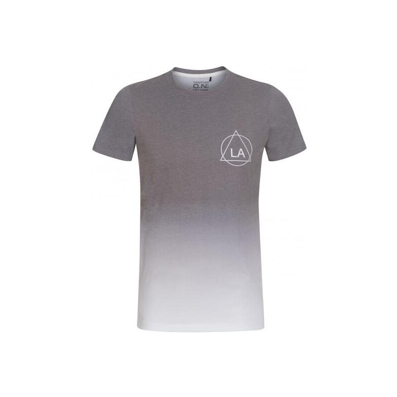 Tantum O.N. Herren T-Shirt Rundhalsausschnitt grau aus Baumwolle