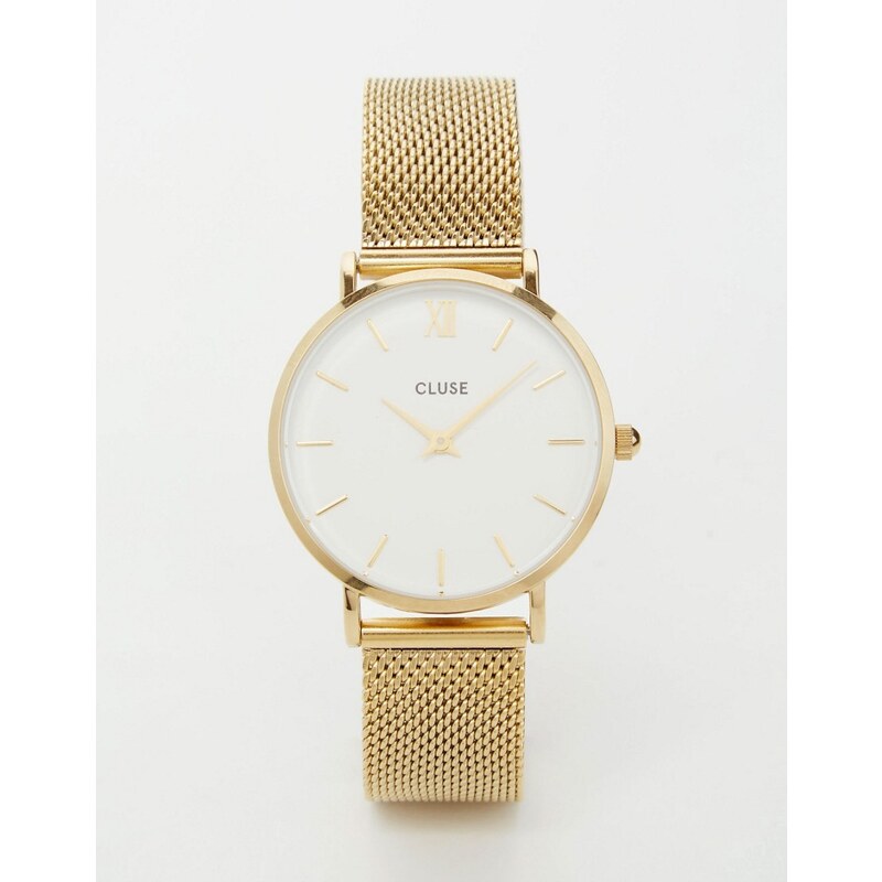 Cluse - Minuit - Goldene Armbanduhr, CL30010 - Gold