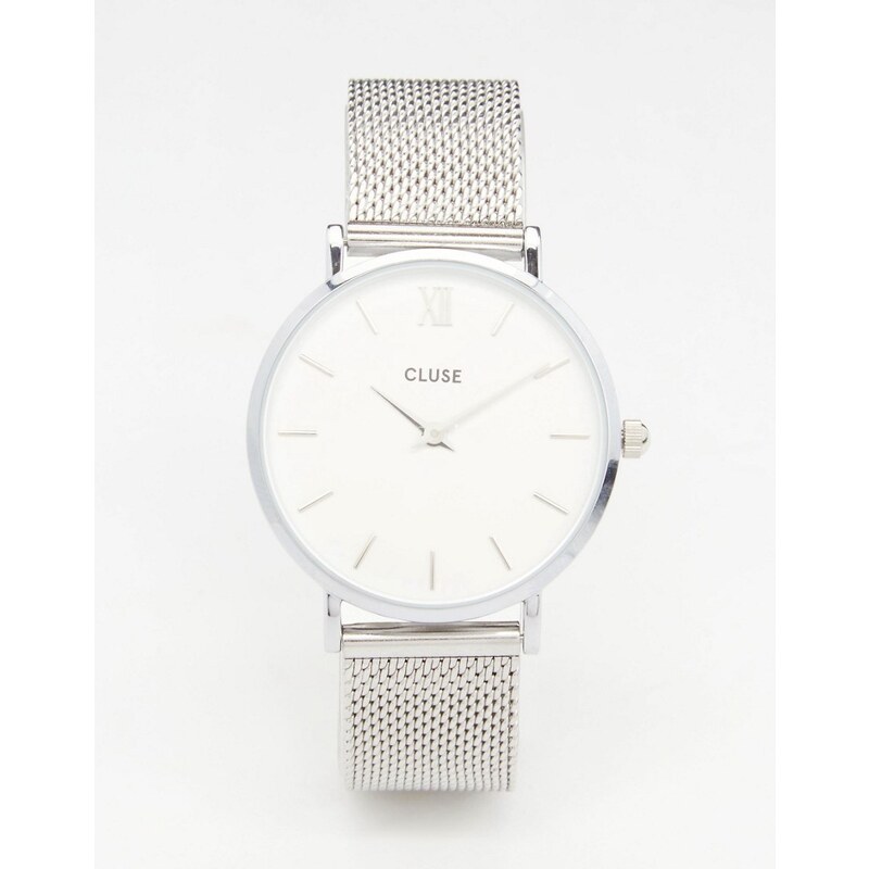 Cluse - Minuit - Silberne Armbanduhr, CL30009 - Silber