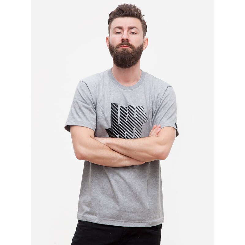 Undefeated Blinded Strike Tee Grey Heather