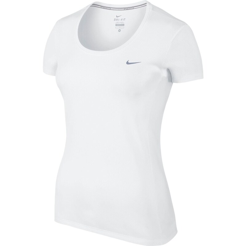 Nike Dri-Fit Contour - T-Shirt - weiß