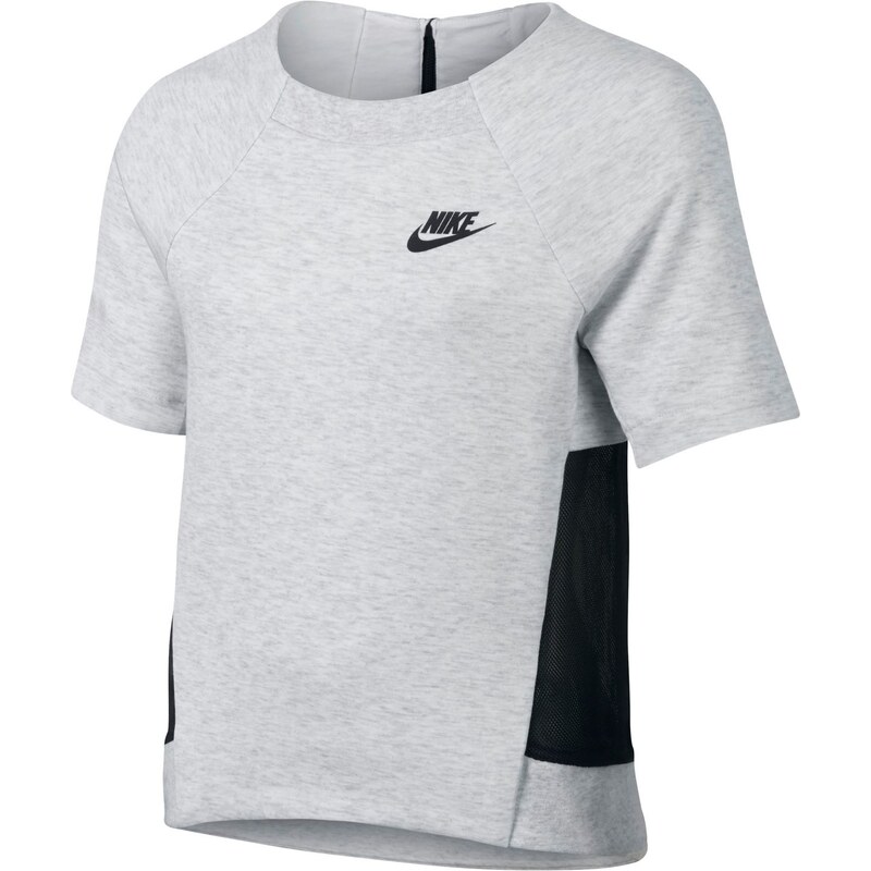 Nike Tech Fleece - T-Shirt - hellgrau