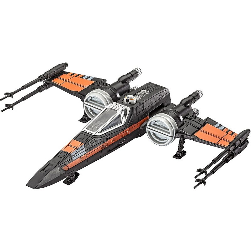 Revell® Modellbausatz Starfighter mit Sound, 1:78, »Disney Star Wars Poes Xwing Fighter?«