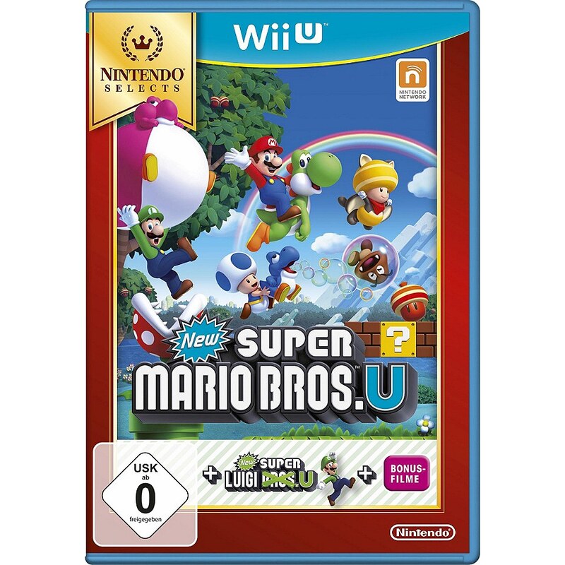 NINTENDO WIIU New Super Mario Bros. U + New Super Luigi Nintendo Wii U
