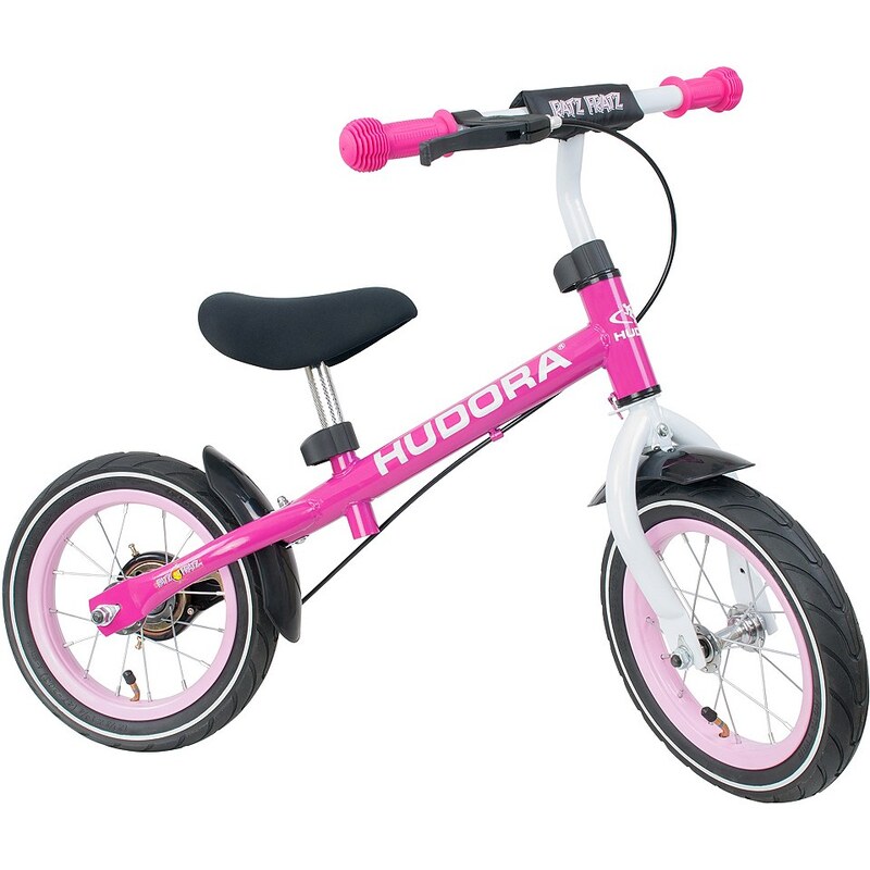 Hudora Laufrad mit Hinterradbremse, »Ratzfratz Air pink«