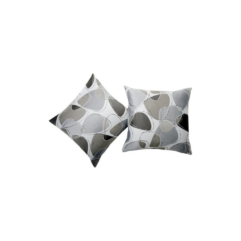 Kissenhüllen Toledo (2 Stück) deko trends braun 48x48 cm