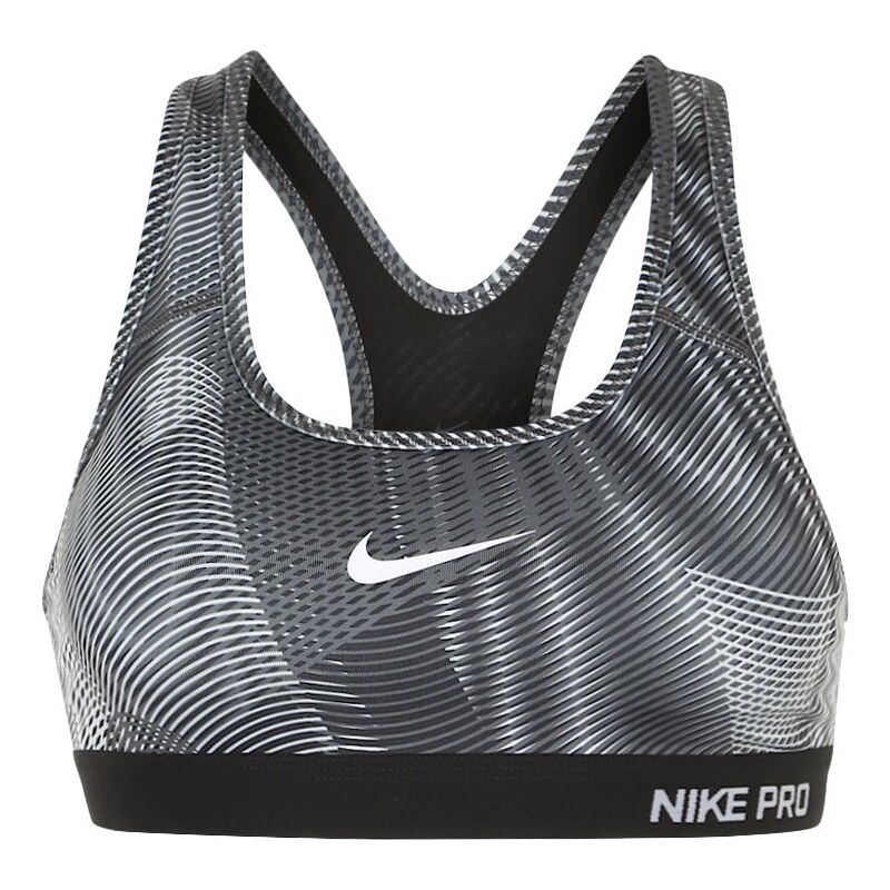 Nike Performance FREQUENCY SportBH black/dark grey/white