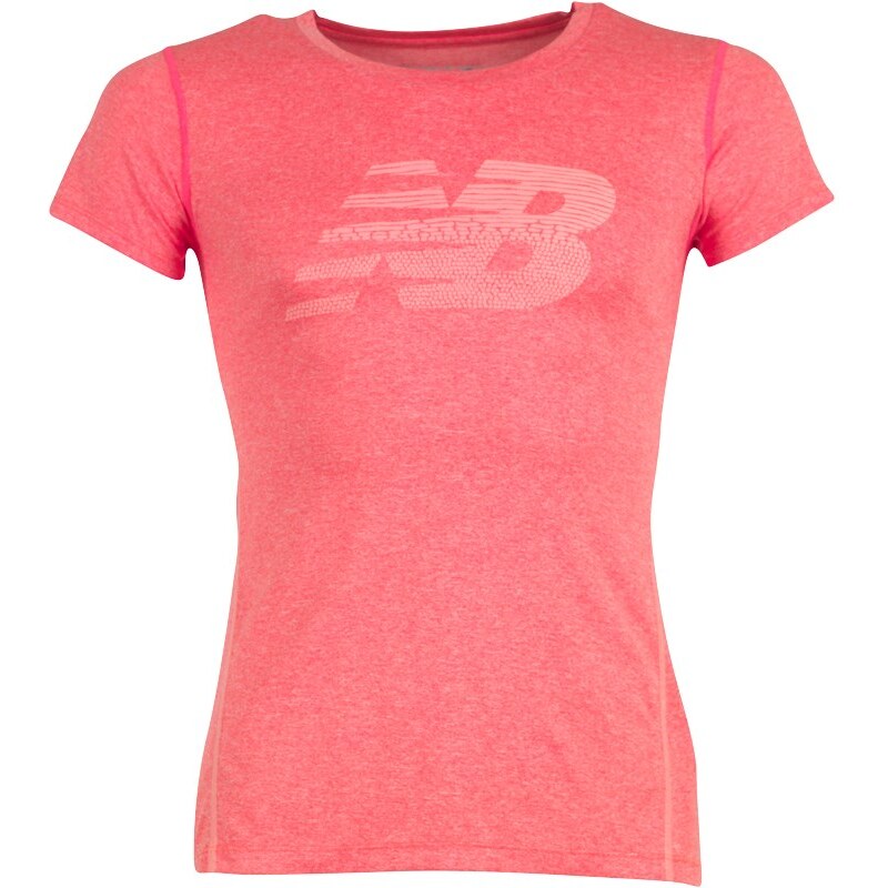 New Balance Damen Accelerate Graphic Dragonfly T-Shirt Orange
