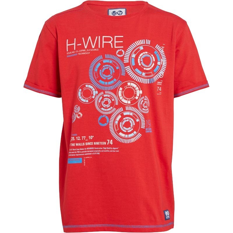 Haywire Jungen Treal Formula One T-Shirt Rot
