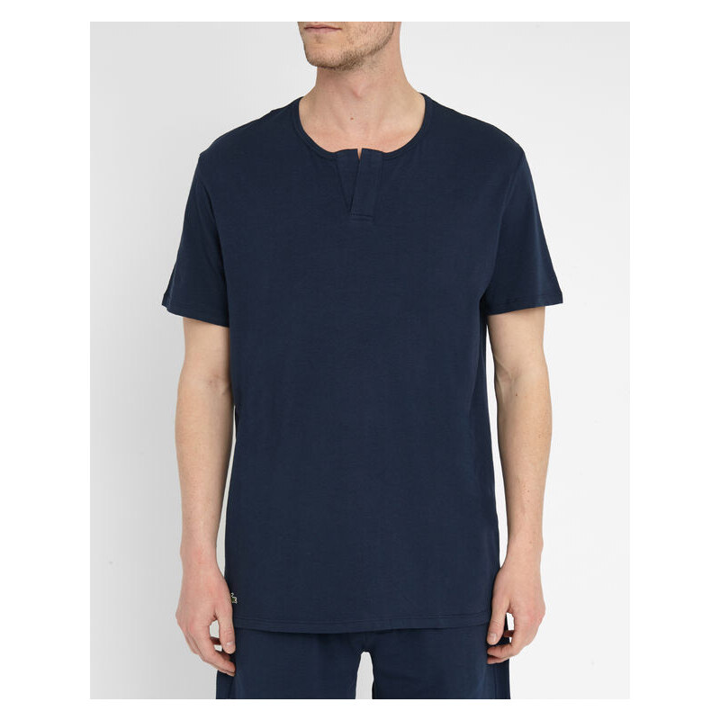 LACOSTE UNDERWEAR Marineblaues Pyjama-T-Shirt Henly