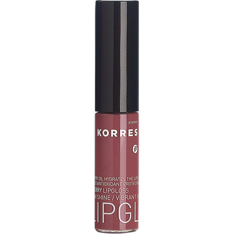 Korres natural products 25 purple Cherry Full Colour Gloss Lipgloss 6 ml