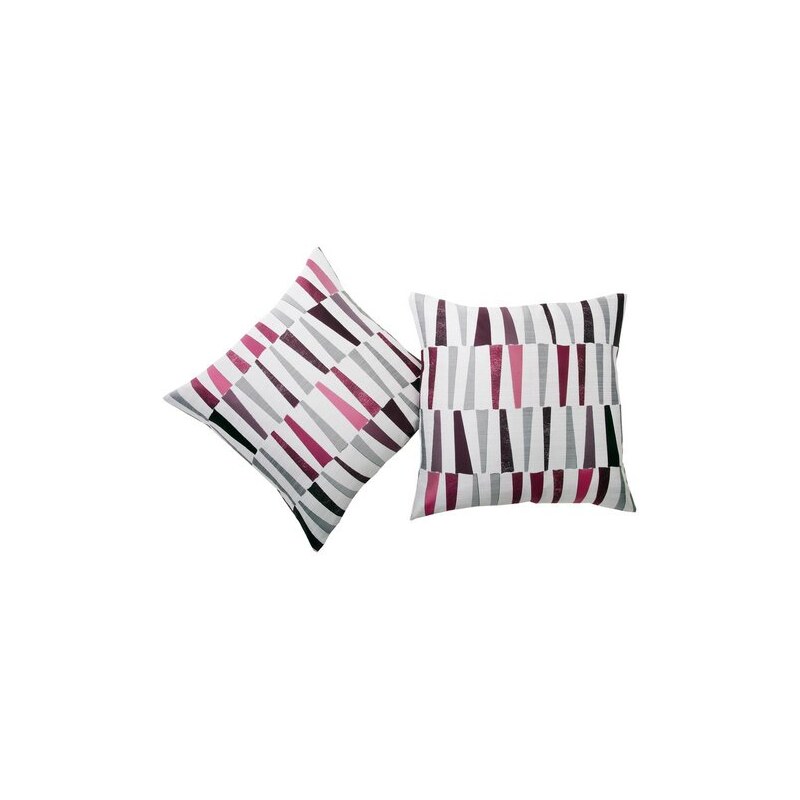 Kissenhüllen Campari (2 Stück) deko trends rosa 48x48 cm
