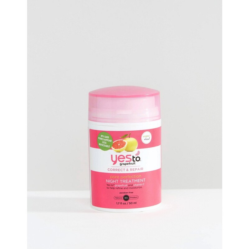 Yes To - Nachtbehandlung mit Grapefruit für perfekte Poren 50ml - Transparent