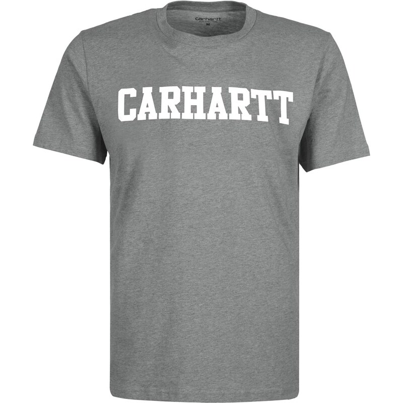 Carhartt Wip College T-Shirt dark grey heather/white