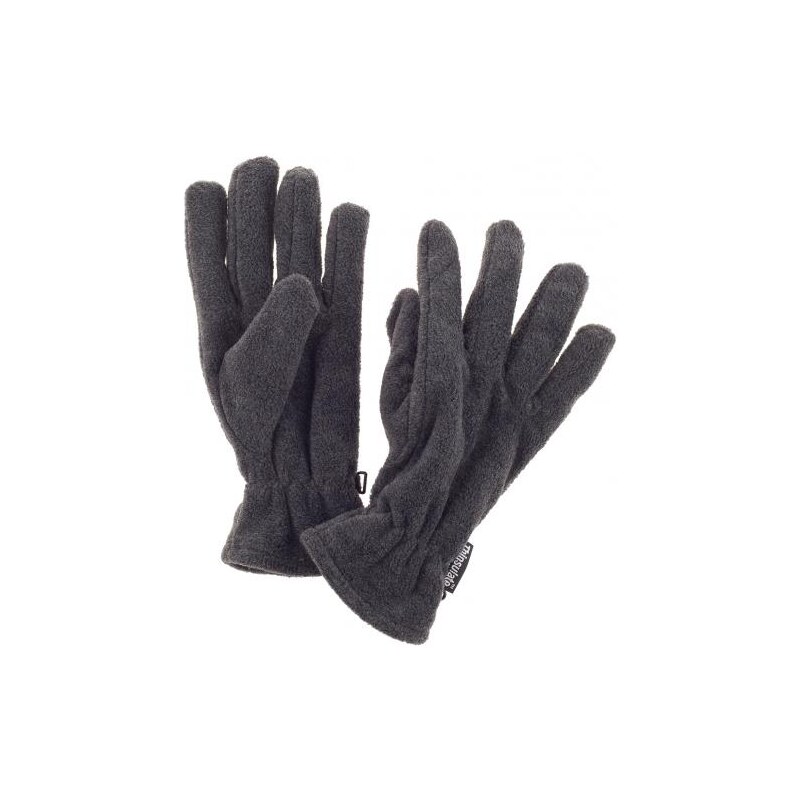 Michèle Boyard Damen Handschuhe Fingerhandschuh grau