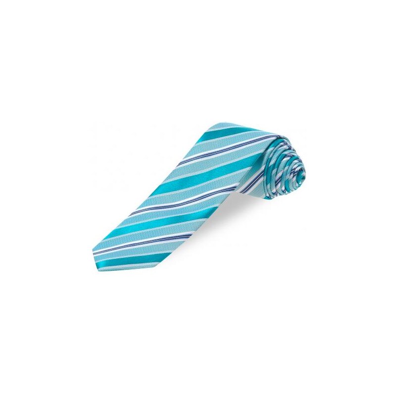 Paul R.Smith Herren Krawatte Breite 7cm blau aus echter Seide